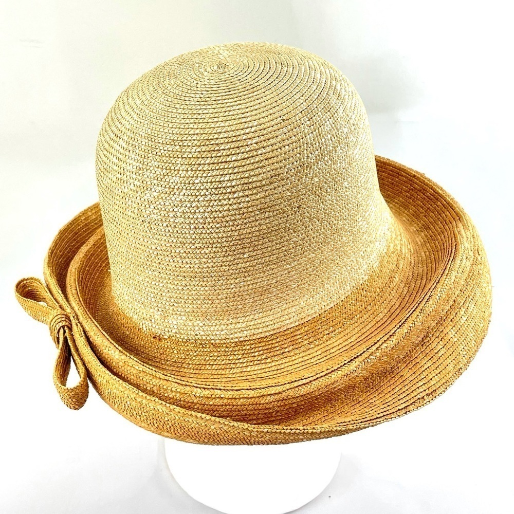 Gabriela Ligenza Women's 100% Straw Designer Summer Hat Made in Italy